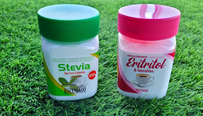 El eritritol o la Stevia
