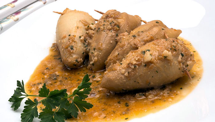 Receta de calamares con salsa americana de Karlos Arguiñano