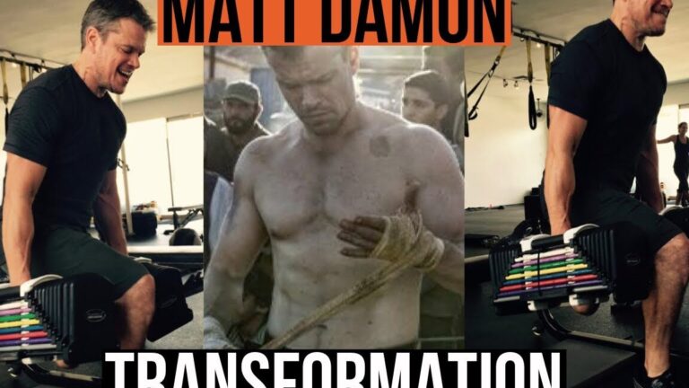 Altura: La sorprendente transformación del cuerpo de Matt Damon: ¡Perdió 13 kilos corriendo!