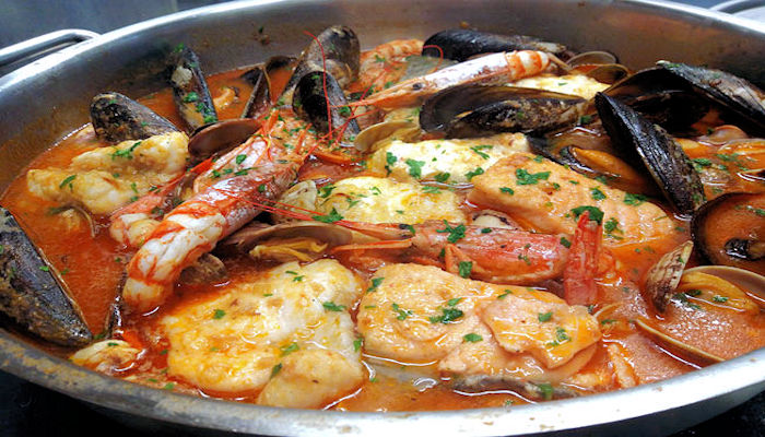 caldereta de marisco