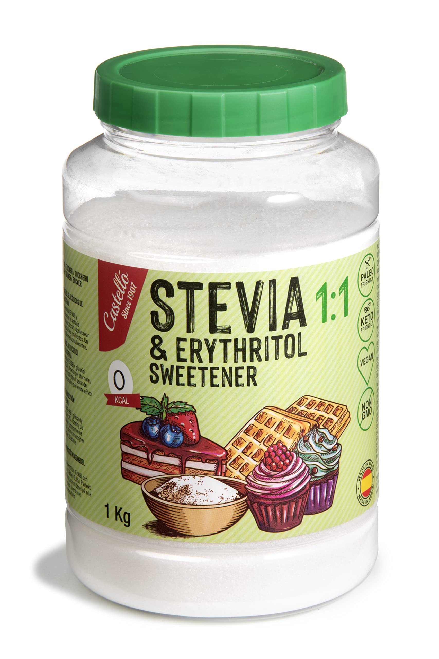 El eritritol o la Stevia