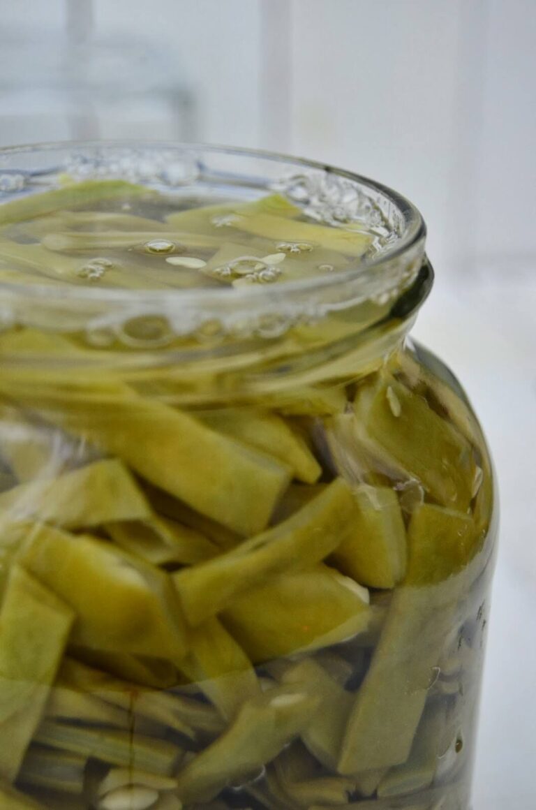 Conservar judias verdes en tarros de cristal: cómo hacerlo