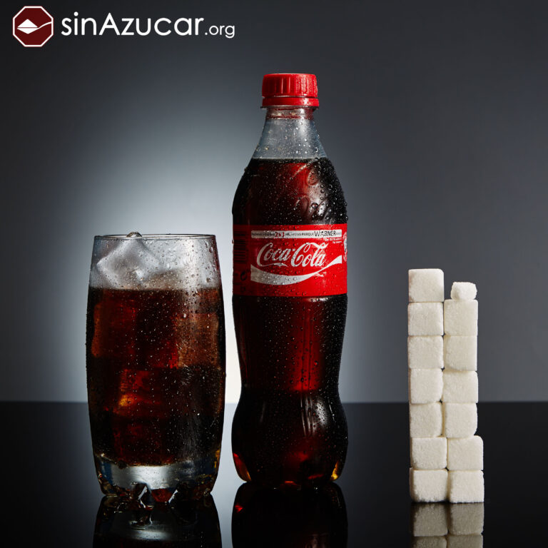 Descubre la cantidad de azúcar que consumes al beber Coca Cola